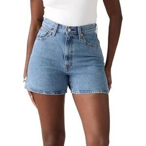 Levi’s Clinch Waist Denim Shorts